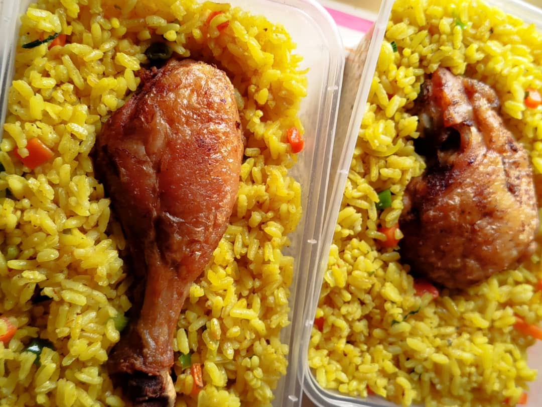Fried Rice and Chicken